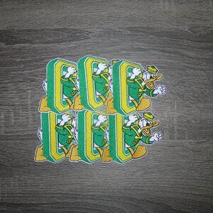 (6) Lot of University of Oregon Ducks Vintage College Embroidered Patches